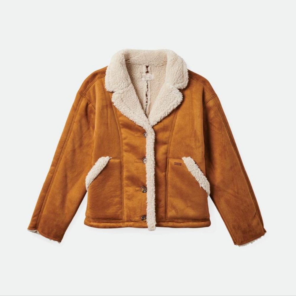 Brixton Reserve Women's Vegan Shearling Jacket